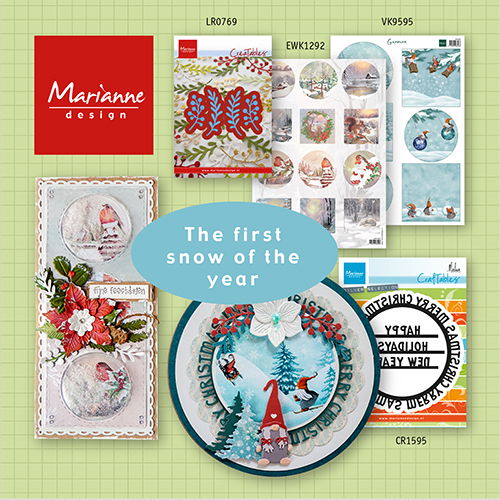 marianne design juli 2022 firts snow