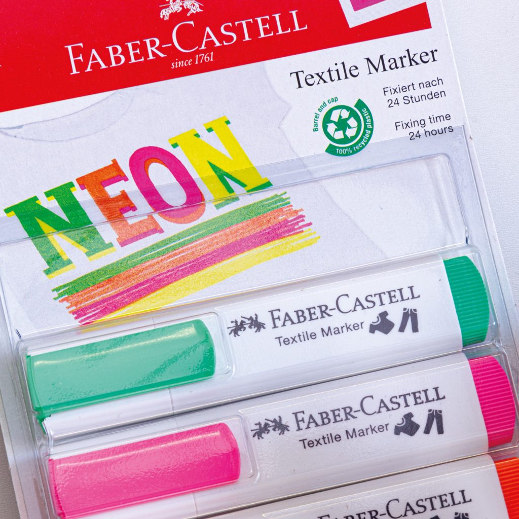 Rotulador textil Faber-Castell Neon