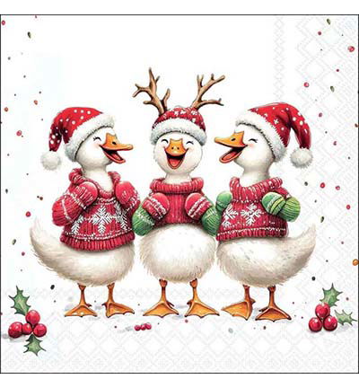 Servilletas, 20 unidades / 33 x 33 cm, Jolly ducks