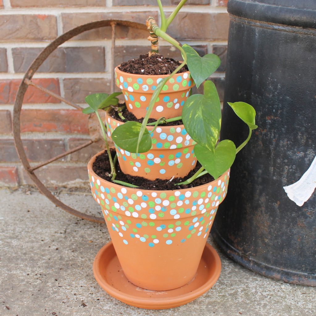 DIY Terra Cotta potten pimpen!