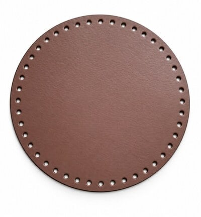 Bag bottom Ø 18 cm brown