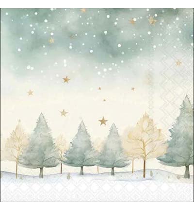 Tovaglioli 20 pezzi / 33 x 33 cm, Cielo stellato