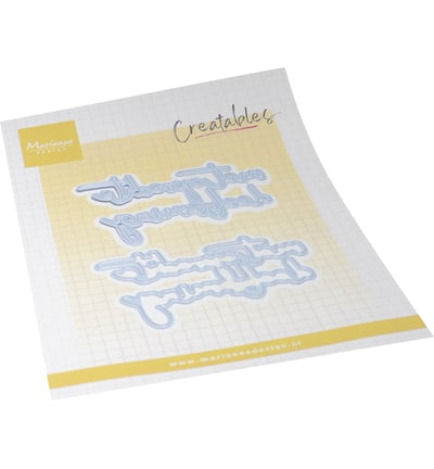 Marianne Design Creatable, Con sentite condoglianze