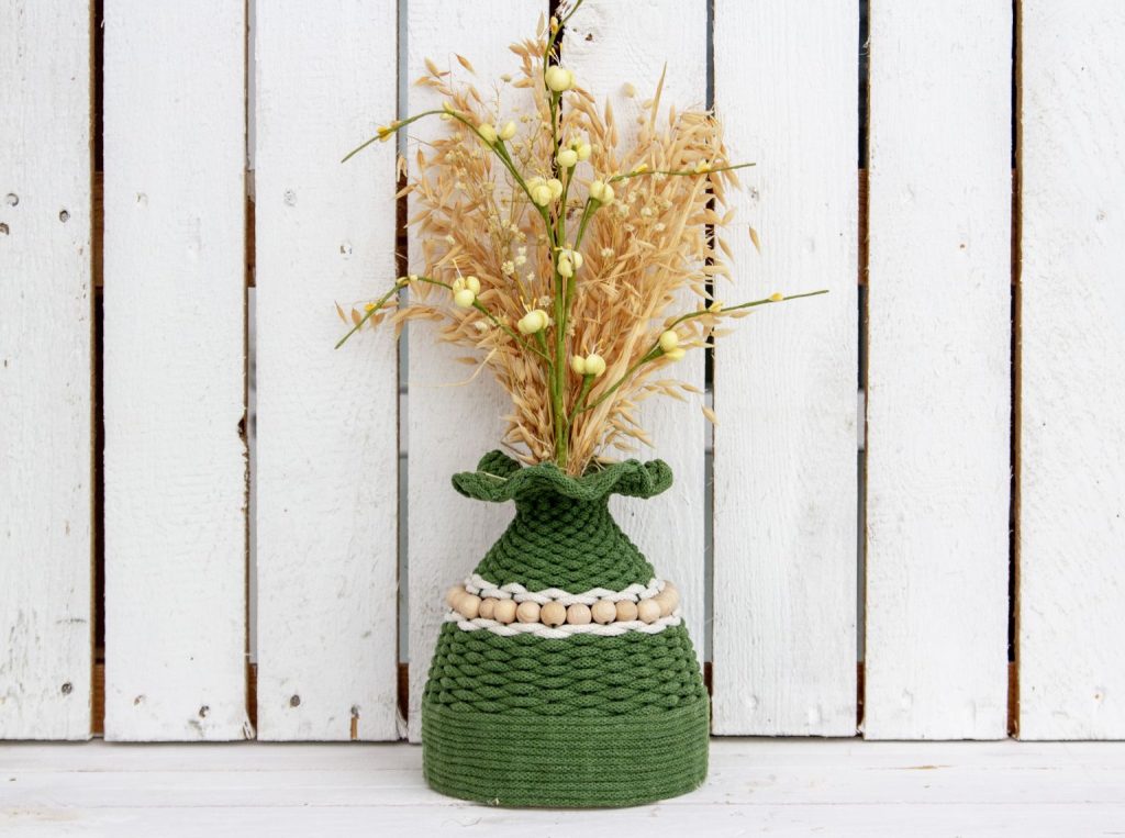 DIY Leuke etnische gevulde Ropy vaas!