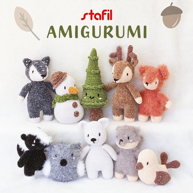 DIY Amigurumi sets Velvie/Fluffy van Stafil