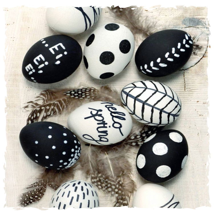 Uova di Pasqua fai da te di Viva Decor