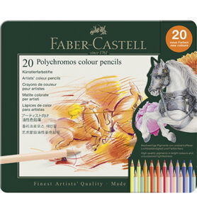 Kleurpotlood FC Polychromos Metalen blik 20st.