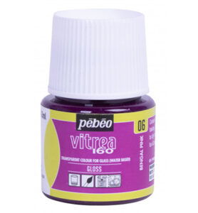 Pebeo Vitrea 160 gloss 45ml, Bengal pink