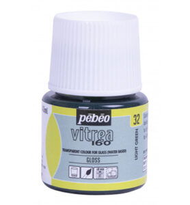Pebeo Vitrea 160 gloss,45ml, Light green