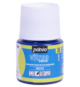 Pebeo Vitrea 160 frosted 45ml, Azure