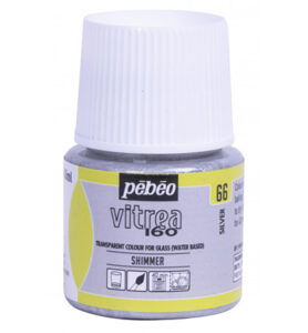 Pebeo Vitrea 160 shimmer 45ml, Silver