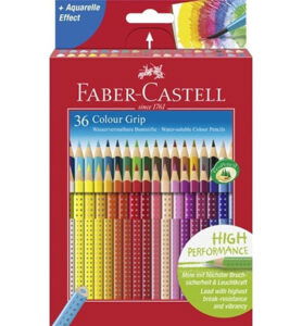Kleurpotlood Faber-Castell Grip 2001 etui 36 stuks