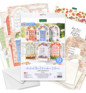 Arched Floral Windows & Doors Card Making Kit