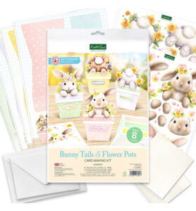 Bunny Tails & Flower Pots Card Making Kit