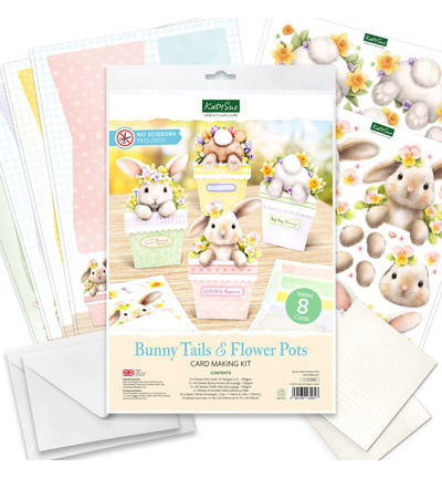 Bunny Tails & Flower Pots Card Making Kit