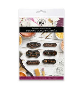 Cosmic Shimmer Silicone Mould, Believers Mini Plaques