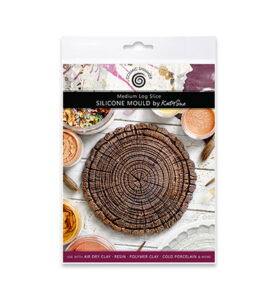 Cosmic Shimmer Silicone Mould, Medium Log Slice