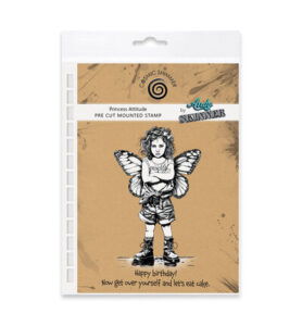 Andy Skinner Pre Cut Rubber Stamp Set, Princess Attitude