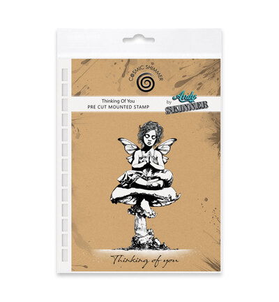 Andy Skinner Pre-Cut Rubber Stamp Set, Thinking of You