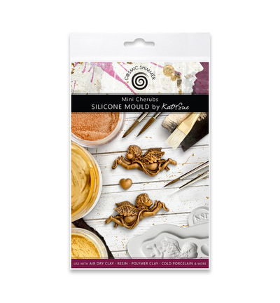 Cosmic Shimmer Silicone Mould, Mini Cherubs