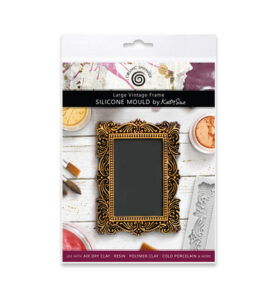 Cosmic Shimmer Silicone Mould, Large Vintage Frame