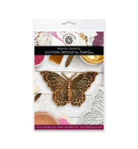 Cosmic Shimmer Silicone Mould, Majestic Butterfly
