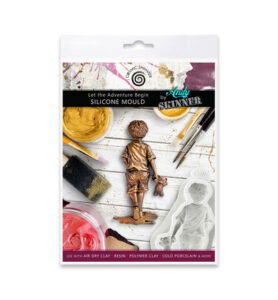 Cosmic Shimmer Silicone Mould, Let the Adventure Begin by Andy Skinner
