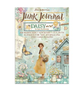 Junk journal stickers, cut-outs, backgrounds Daisy Art