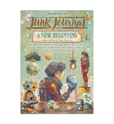 A New Beginning – Junk Journal – 16 pagina’s voor Art Journal