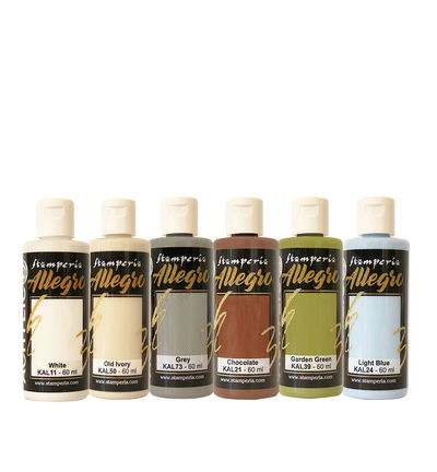 A New Beginning – Allegro Kit – acrylverf set 6 x 60 ml