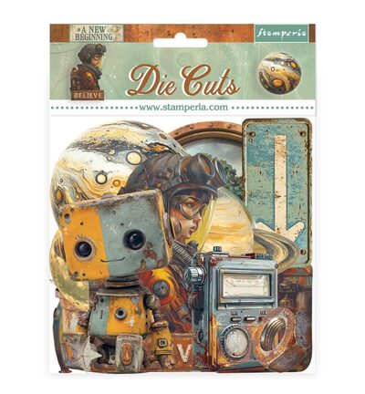 A New Beginning – Die Cut – bedrukt karton – 45 stuks
