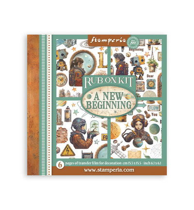 A New Beginning – Rub On Kit – transferfolie voor decoraties