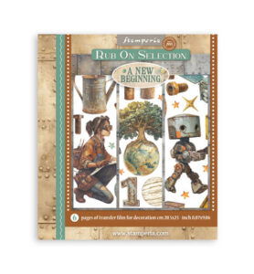 A New Beginning – Rub On Selectie – 6 pagina’s transferfolie