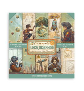 A New Beginning – Scrapbooking Pad groot – 10 vel dubbelzijdig zuurvrij