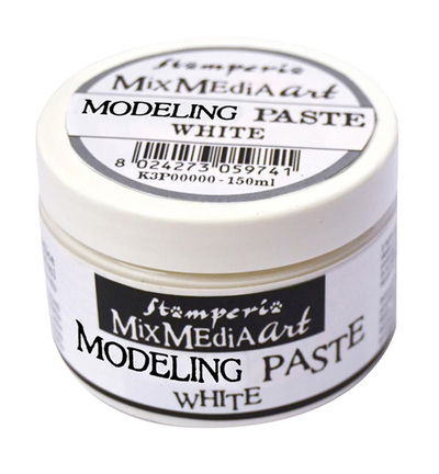 Stamperia – Modelleer pasta 150ml wit