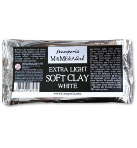 Stamperia – Soft Clay gr 160 wit
