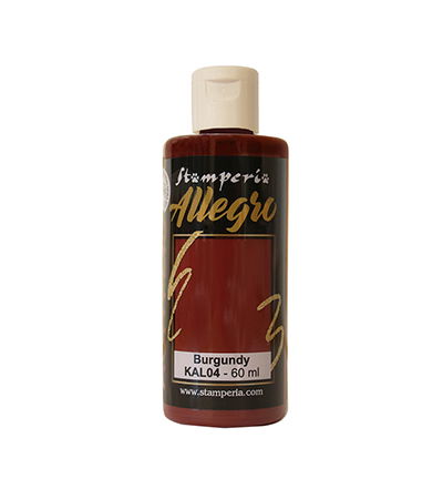 Stamperia – Allegro Acryl Paint 60ml – Burgundy