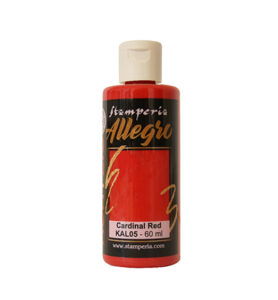 Stamperia – Allegro Acryl Paint 60ml – Cardinal Red