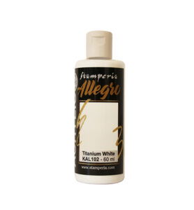 Stamperia – Allegro Acryl Paint 60ml – Titanium White