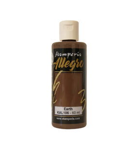 Stamperia – Allegro Acryl Paint 60ml – Earth