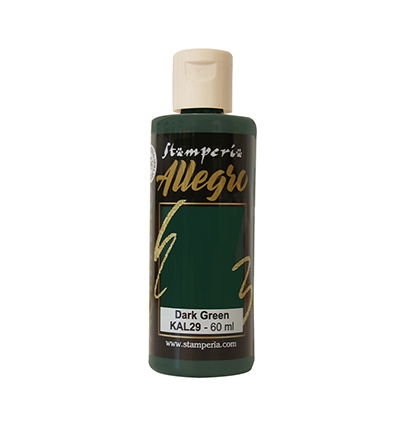 Stamperia – Allegro Acryl Paint 60ml – Dark Green