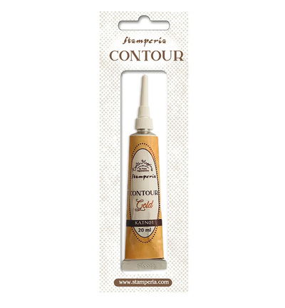 Stamperia – Contour liner 20ml – Goud