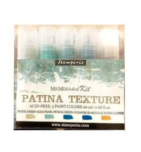 Stamperia – Patina Texture verf 5x20ml