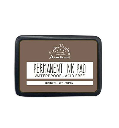 Stamperia – Permanent inktpad – Bruin