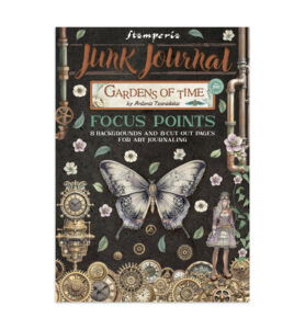 Gardens of Time – Printed Art Junk Journal Focus Points for Art and Craft A5