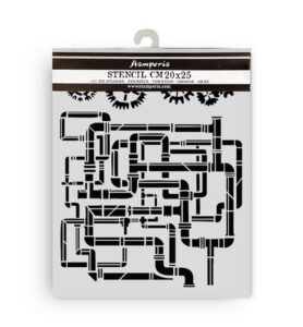 Gardens of Time – Cut laser stencil for Art and Craft – Tubes
