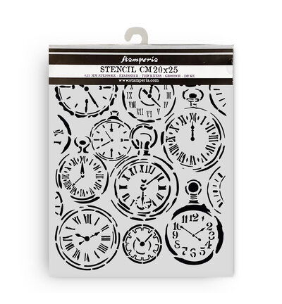 Gardens of Time – Cut laser stencil for Art and Craft – Half friezes