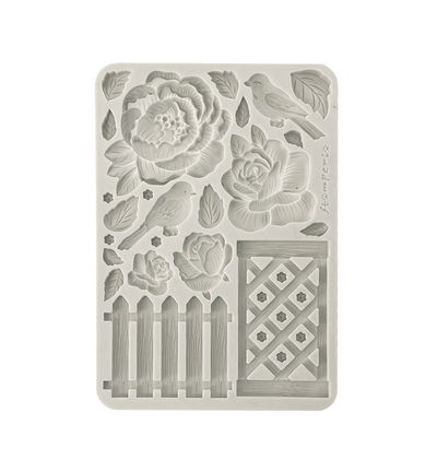House of Roses – Silicon mould A5 – Fence