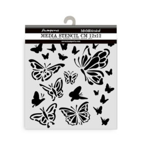 House of Roses – Thick stencil – Papillon