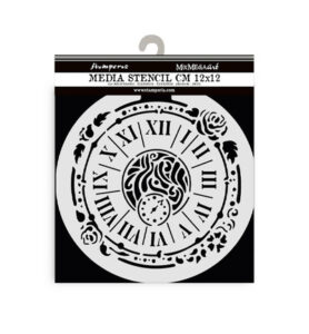House of Roses – Thick stencil – Clock